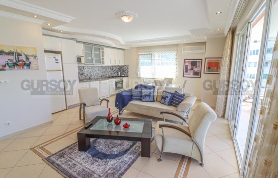 Просторная меблированная квартира 2+1 в Оба, 120м2 в Турции - фото 9