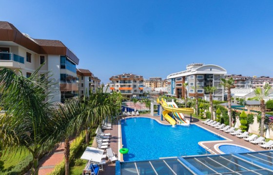 Квартира 1+1 с большим балконом, 50 м2 в центре района Оба. в Турции - фото 11