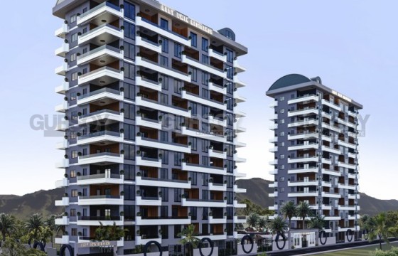 Новые квартиры разных планировок в современном ЖК в Махмутларе, 55-150 м2 в Турции - фото 7