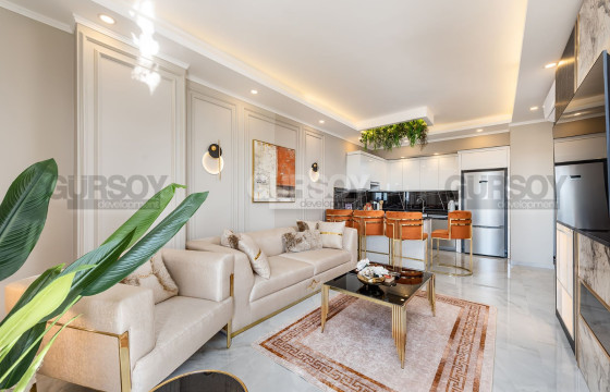 Стильная квартира 1+1 в Авсалларе, 64 м2 в Турции - фото 8