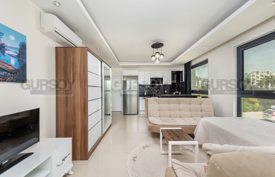 Отличная студия в комплексе с отельной инфраструктурой в Авсалларе, 40м2 в Турции - фото 5