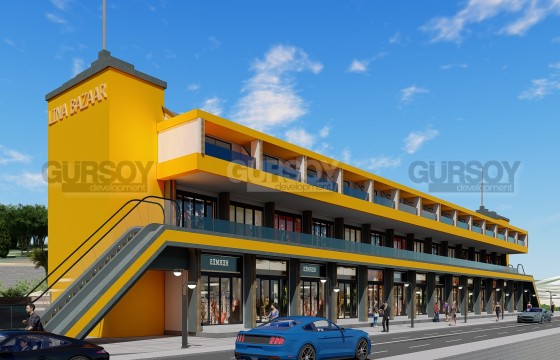 Магазины 47-50 м2 для выгодных инвестиций, Окурджалар, Алания. в Турции - фото 2