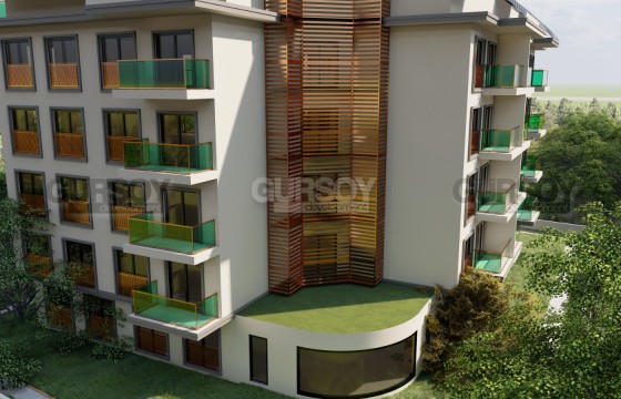 Стильная квартира 1+1 в открытом районе для ВНЖ Паяллар в Турции - фото 11