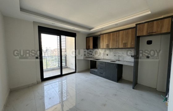 Новая квартира в  самом центре Алании. 1+1,55м2. До моря 500м. в Турции - фото 9