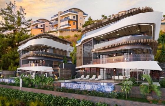 Шикарные, большие виллы в районе Каргыджак. 5+1, от 900м2 в Турции - фото 6