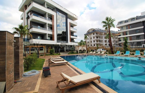 Новая квартира 1+1 в элитном современном жилом комплексе в Оба, 55 м2 в Турции - фото 2