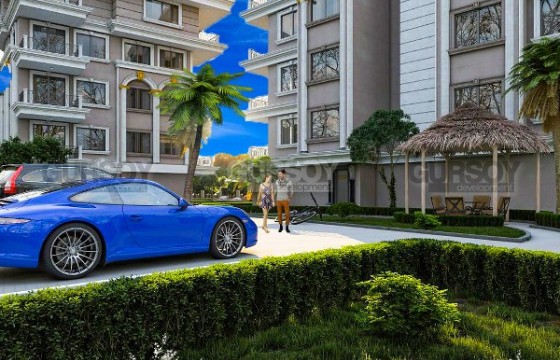 Современный  комплекс в  районе Оба , рядом с  морем. Остались две квартира 2+1 и 4+1 (90-192м2) в Турции - фото 7