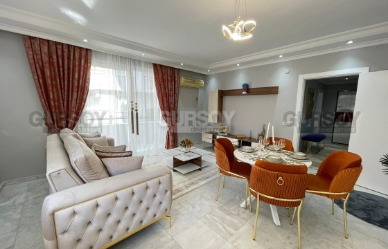 Роскошная квартира 2+1 всего в 300 метрах от моря в районе Оба, 110 м2 в Турции - фото 12