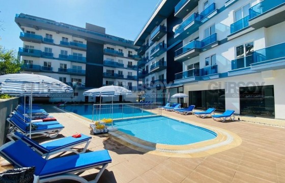 Уютная квартира 1+1 с неповторимым видом на горы, 55 кв.м. Оба, Алания. в Турции - фото 12