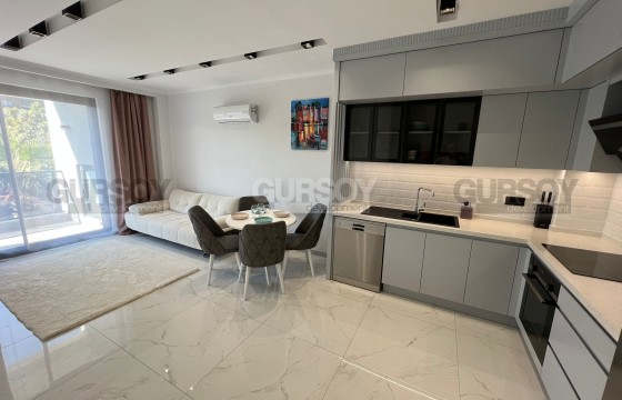 Квартира 1+1 с мебелью в современном ЖК в районе Оба, 50 м2 в Турции - фото 5