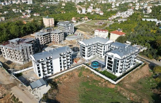 Меблированная квартира 1+1 в комплексе с инфраструктурой в районе Оба, 45 м2 в Турции - фото 4