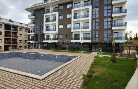 Новая квартира в современном ЖК всего в 900 метрах от пляжа в районе Оба, 42 м2 в Турции - фото 10