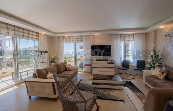 Просторный садовый дуплекс 2+1 в районе Кучукхасбахче, 155 кв.м. в Турции - фото 11