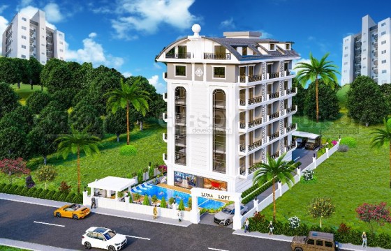 Двухкомнатная квартира 57 кв.м. в районе Чиплаклы. в Турции - фото 12