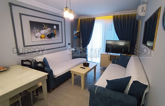 Полностью меблированная квартира 1+1 всего в 200 метрах от моря в районе Оба, 60 м2 в Турции - фото 11