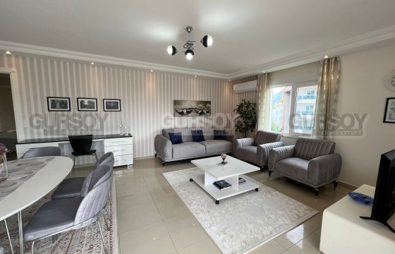 Стильная просторная квартира 2+1 с видом на горы и море в Тосмуре, 135 м2 в Турции - фото 6