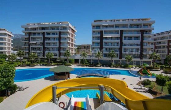 Шикарная квартира 2+1 с великолепными видами в комплексе с инфраструктурой в Демирташе, 100 м2 в Турции - фото 11