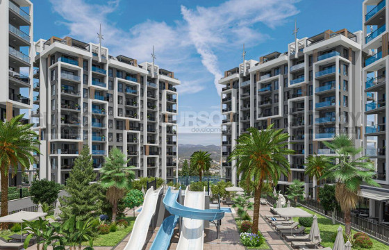 Масштабный проект премиум класса с отельной инфраструктурой в районе Авсаллар, 47,5 м2-171 м2 в Турции - фото 3