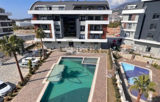 Небольшая новая квартира 1+1, общей площадью 55 м2, на 3-м этаже, в престижном районе Аланьи - Оба в Турции - фото 7