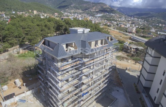 Новая квартира с видом на море, на 3-м этаже, в зеленом, экологически чистом районе Аланьи - Чиплаклы в Турции - фото 5