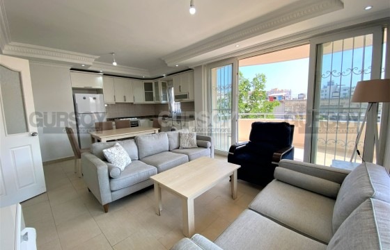 Светлая, просторная квартира 2+1, на площади 110 м2, в доме 2008 года постройки, в благоустроенном районе Аланьи - Джикджилли в Турции - фото 12