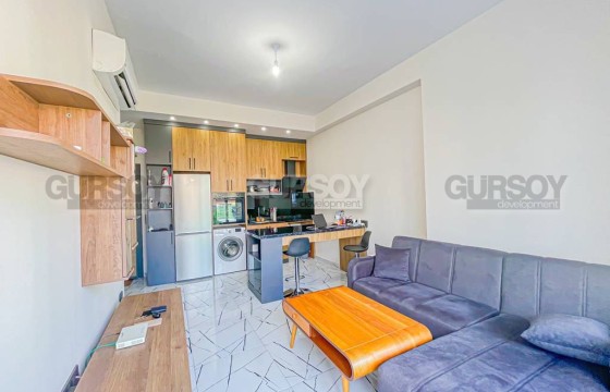 Комфортабельная, меблированная квартира 1+1, на площади 56 м2, в новом жилом комплексе, с инфраструктурой «город в городе» в Турции - фото 6