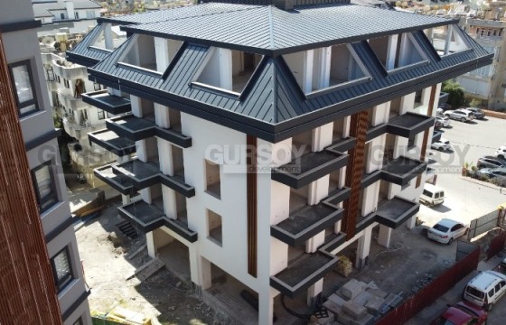 Просторная квартира 1+1, на площади 79 м2, в комфортабельном жилом комплексе на завершающем этапе строительства, в центре Аланьи в Турции - фото 4