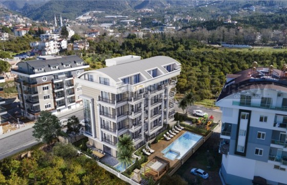 Апартаменты в новом жилом комплексе, введенном в эксплуатацию в мае 2023 года, в престижном районе Аланьи - Верхняя оба Описание: в Турции - фото 10