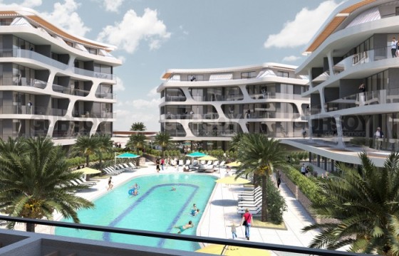 Квартира в новом жилом комплексе, введенном в эксплуатацию в 2023 году, в популярном районе Аланьи - Нижняя Оба в Турции - фото 5