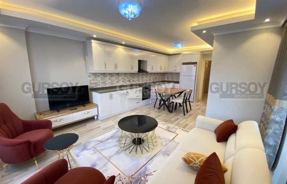 Квартира с современным дизайном, мебелью и бытовой техникой, в 1500 метрах от моря в Турции - фото 3