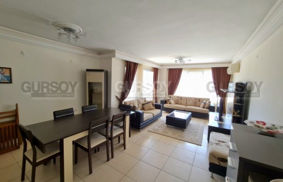 Благоустроенная квартира с мебелью и бытовой техникой, на 3-м этаже с мансардой, в районе Нижняя Оба в Турции - фото 6