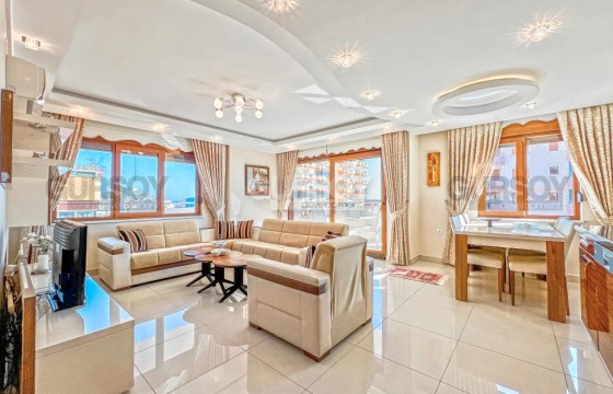 Атмосферная квартира с современным дизайном в 50 метрах от моря, в центре района Махмутлар в Турции - фото 10