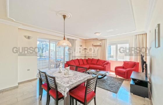 Уютная светлая квартира с видом на море, на 5-м этаже в центре района Махмутлар в Турции - фото 11