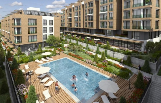 Изысканные дуплексы разных планировок в новом комплексе Стамбула в Турции - фото 1