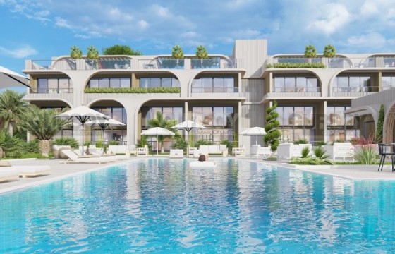 Проект с квартирами уникальных планировок на Северном Кипре в Турции - фото 4