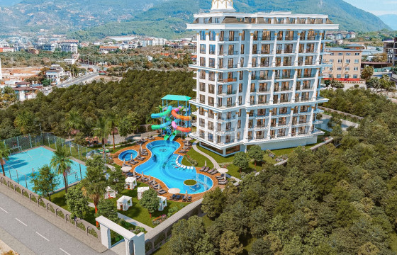 Новый проект с шикарной инфраструктурой в районе Тосмур, 60 м2-100 м2 в Турции - фото 2