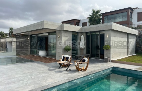 Роскошные виллы на берегу Эгейского моря в Бодруме в Турции - фото 1