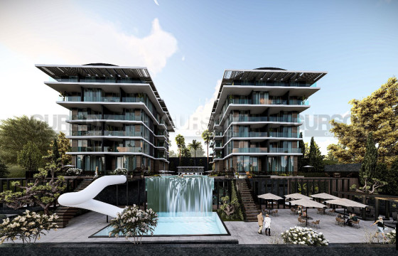 Проект премиум класса в центре Алании, 67,5 м2-179 м2 в Турции - фото 5