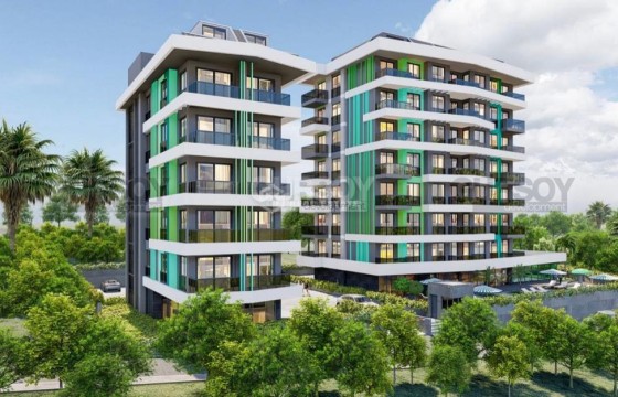 Двухкомнатные апартаменты в новом комплексе по бюджетной цене в Турции - фото 3