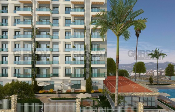 Отличный строящийся комплекс от известного застройщика в районе Махмутлар в Турции - фото 10