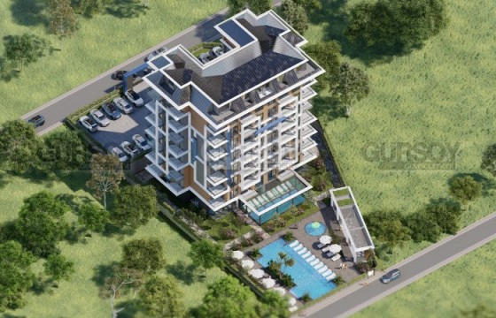 Квартира 1+1 в современном комплексе в районе Авсаллар в Турции - фото 3