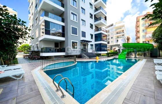 Современная квартира 1+1 в новом комплексе, 200 метров до моря в Турции - фото 7