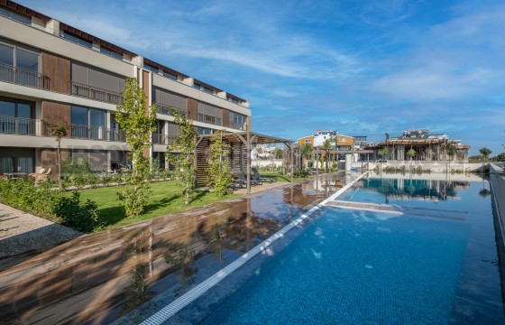 Прекрасный зеленый комплекс с квартирами 1+1 в районе Лара в Турции - фото 3