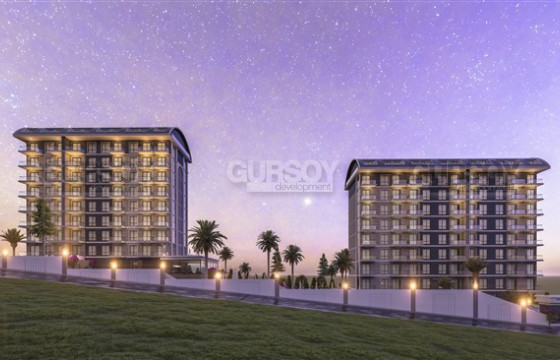 Квартиры . в престижной резиденции в районе Паяллар, 54м2 -172 м2 в Турции - фото 3