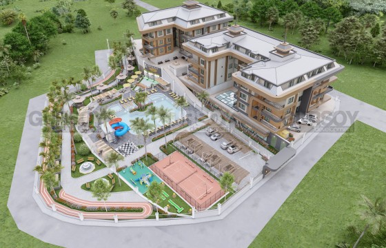 Строящийся жилой комплекс в престижном районе Оба в Турции - фото 5