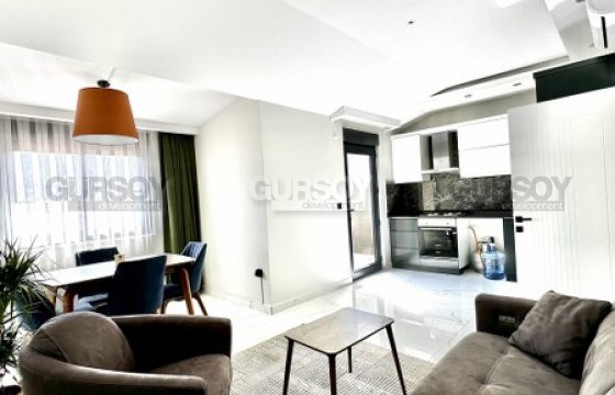 Двухуровневая квартира 2+1 в новом комплексе в Турции - фото 11