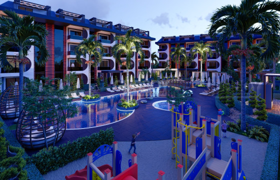 Апартаменты от 63 до 155 кв.м. в окружении сосен. Авсаллар, Алания. в Турции - фото 7