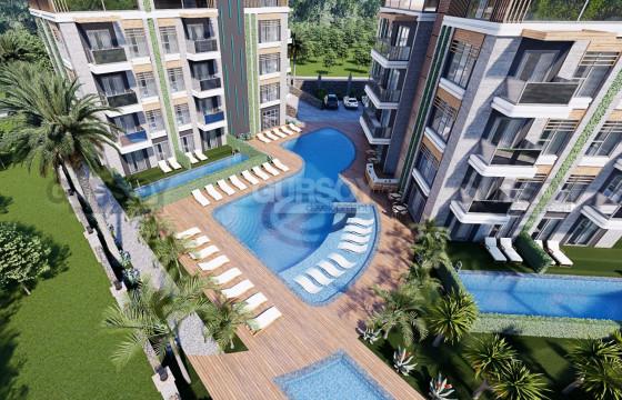 Новый прокт в районе Оба, апартаменты от 55 до 190 кв.м. в Турции - фото 6