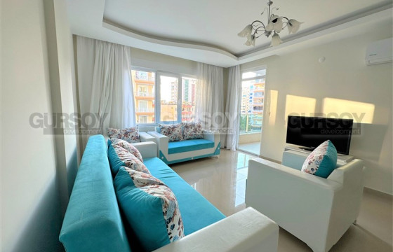 Шикарная квартира 1+1,70м2 в районе Махмутлар. До пляжа 300м. в Турции - фото 2
