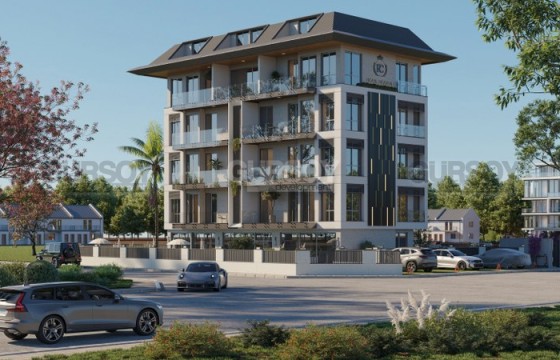 Квартиры в элитном жилом комплексе возле пляжа Клеопатра в Турции - фото 4